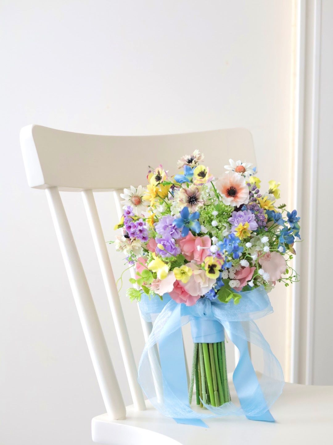 ウェディングブーケ ブートニアセット