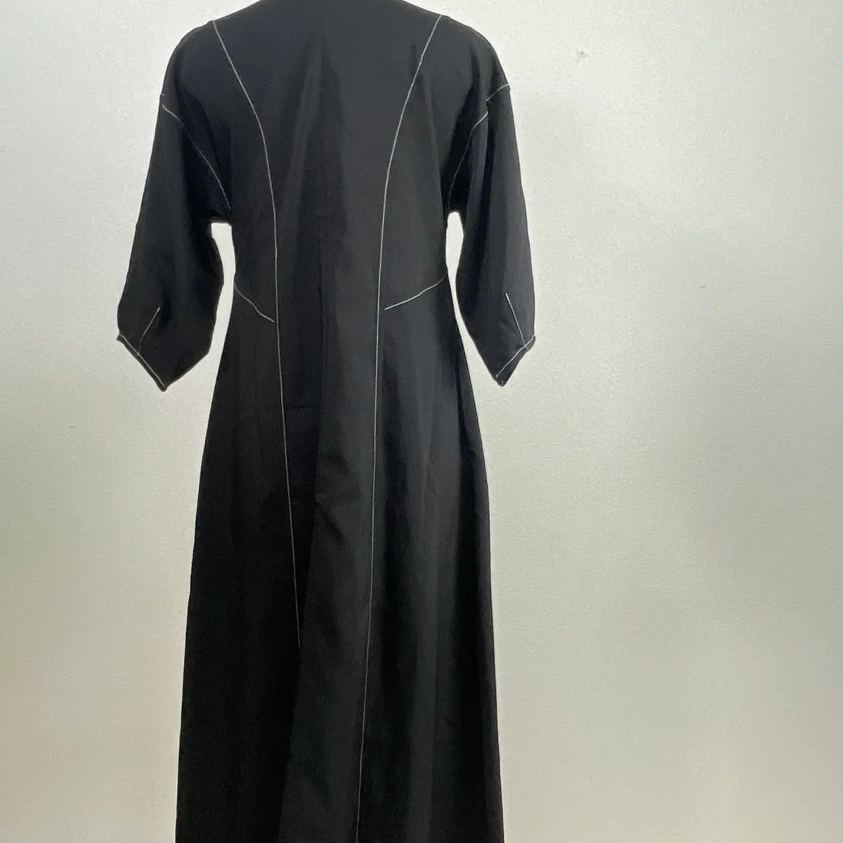 ideacouture レディースワンピース 黒 ブラック Mサイズ シンプル 無地