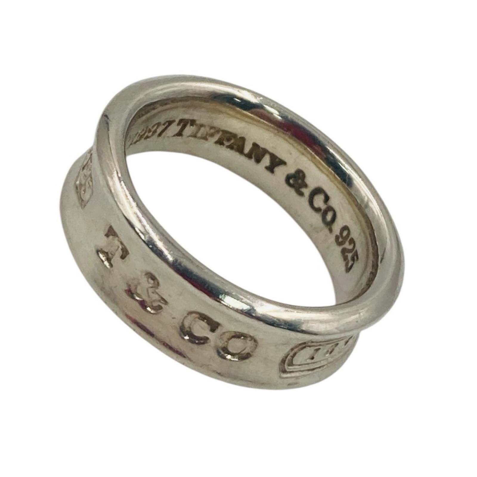 TIFFANY&Co. リング 925 約13号 1997 1837 silver925 7.2g シルバー 銀