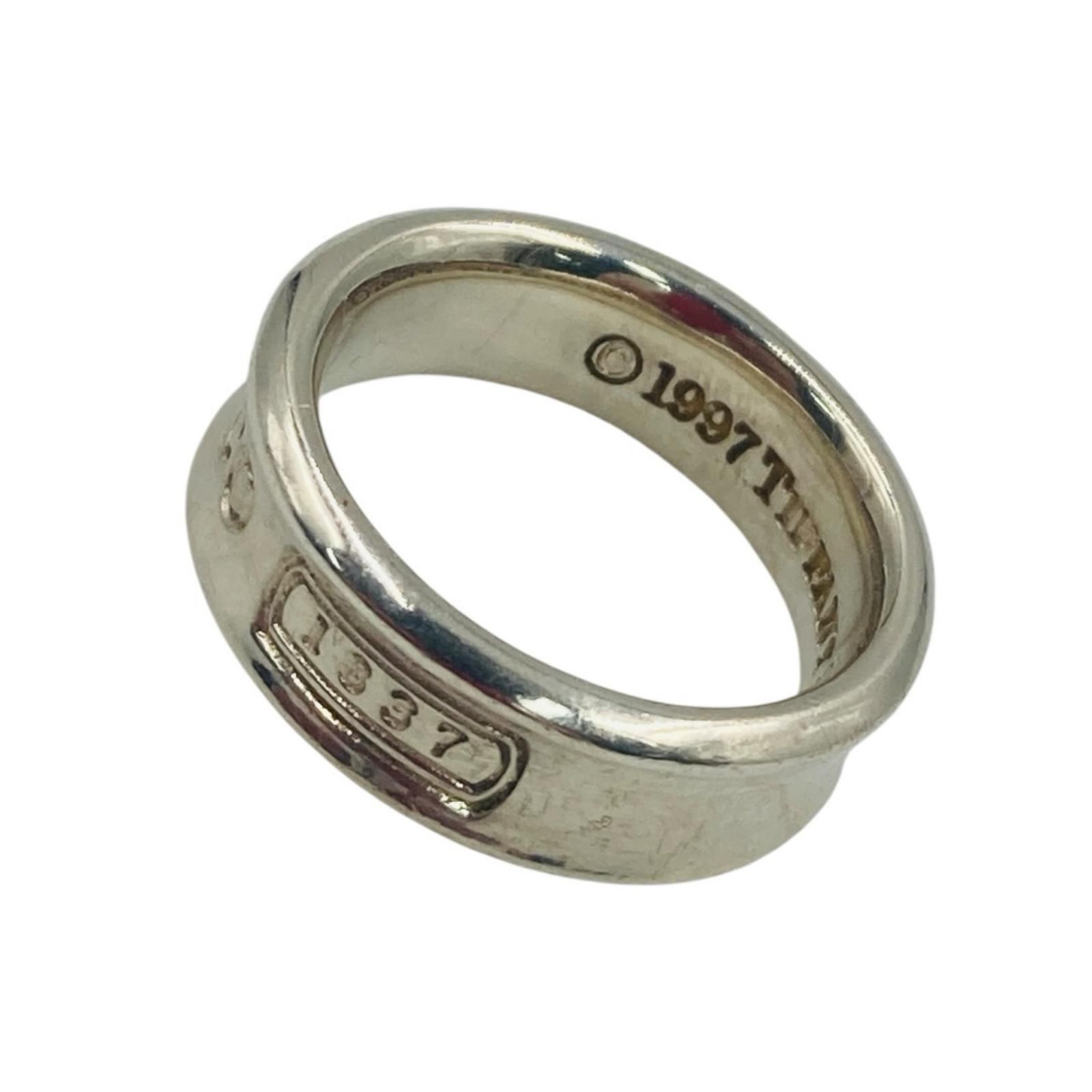 TIFFANY&Co. リング 925 約13号 1997 1837 silver925 7.2g シルバー 銀