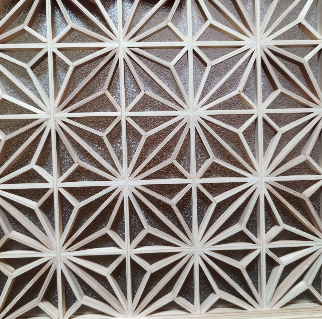 211❣️特価❣️麻の葉組子　組子絵柄5枚一組木製額縁 211❣️特価❣️麻の葉組子 組子絵柄5枚一組木製額縁 - メルカリ