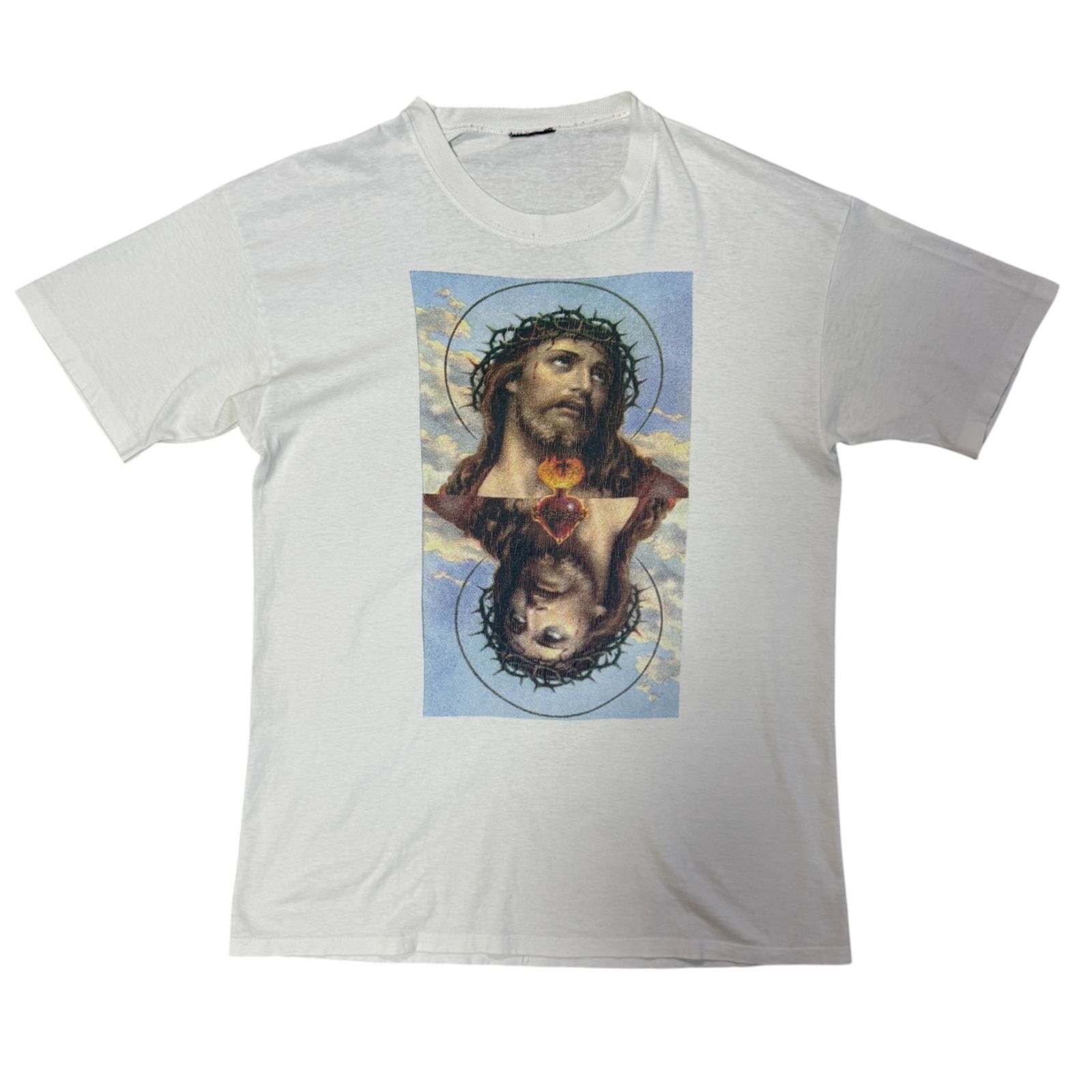 イエス・キリスト Tシャツ ARCHAI SMILE イエス・キリスト Tシャツ ARCHAI SMILE Jesus Christ Barcode T-shirt