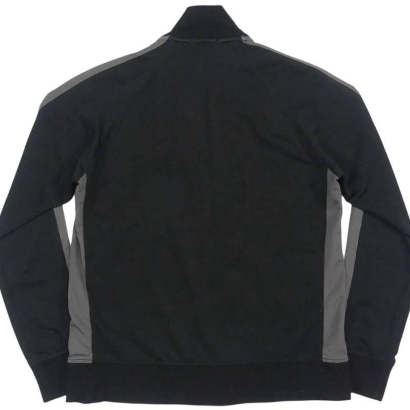 BURBERRY BLACK LABEL 廃盤 バーバリーブラックレーベル L ジャージ ジャケット ブルゾン トラックジャージ 黒 ブラック ライン ジップ ジャケット_ブルゾン_サイズL一覧 SEULB屋着古 NS610