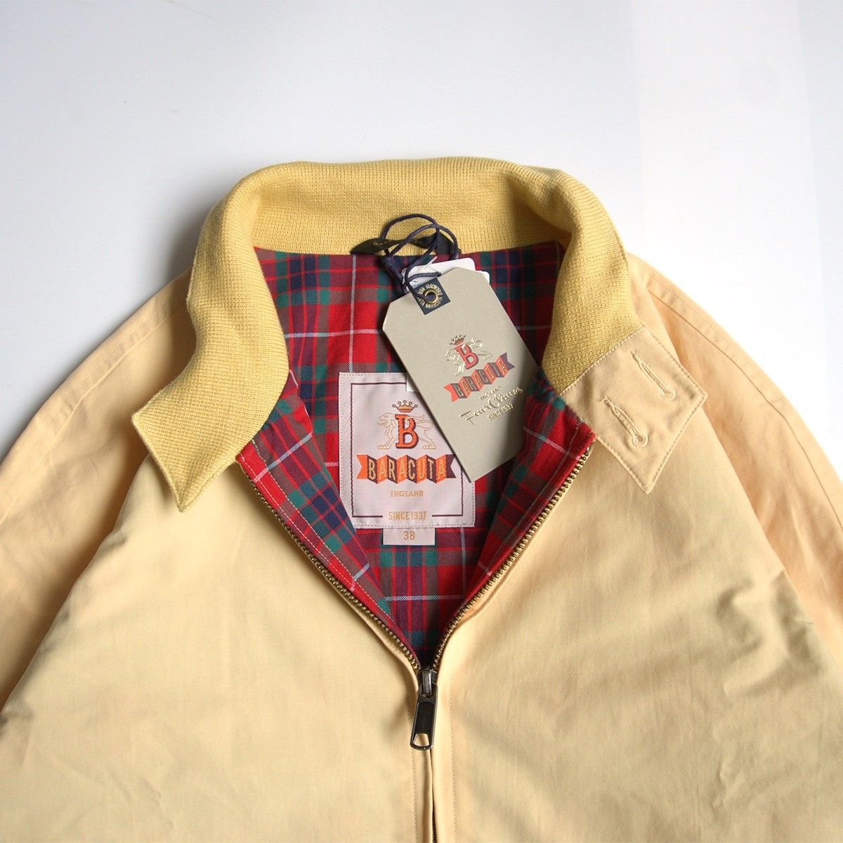 【極美品】BARACUTA G4 ハリントンジャケット スイングトップ XL BARACUTA BARACUTA（バラクータ） G4 ボックスジャケット タイプ