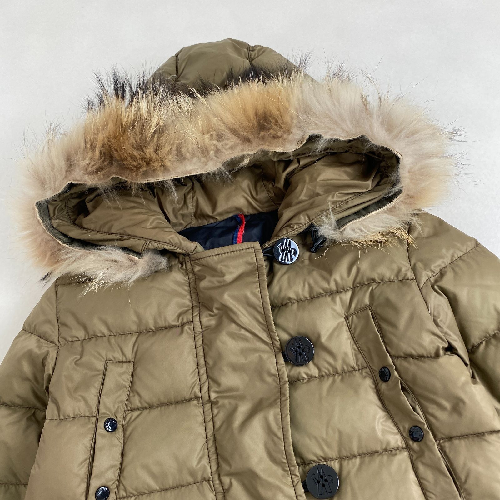モンクレール ダウンジャケット MESS MONCLER ファー付きフード