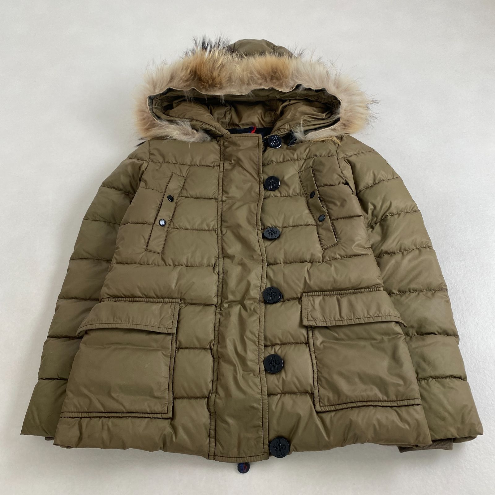 モンクレール ダウンジャケット MESS MONCLER ファー付きフード