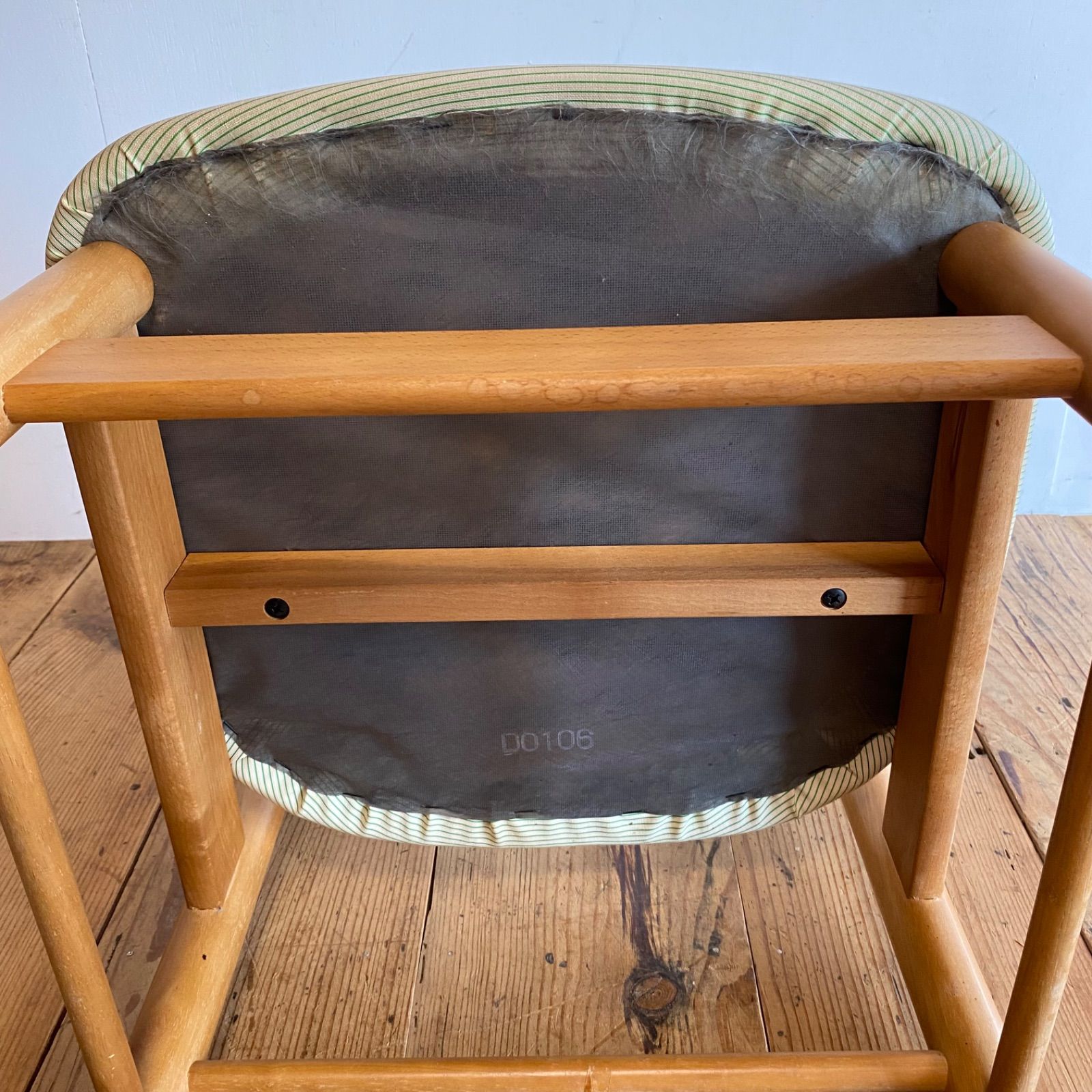 オールド カリモク ダイニングチェア レトロ y153 - メルカリ