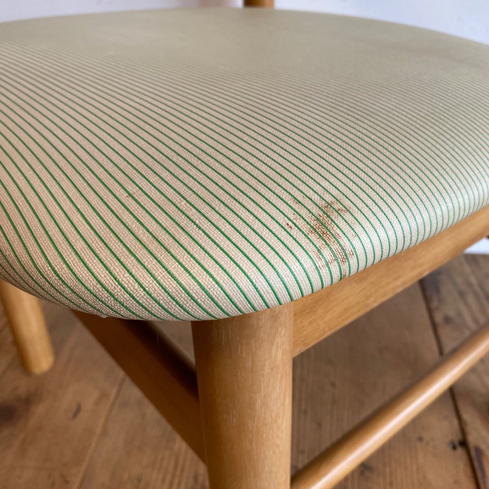 オールド カリモク ダイニングチェア レトロ y153 - メルカリ