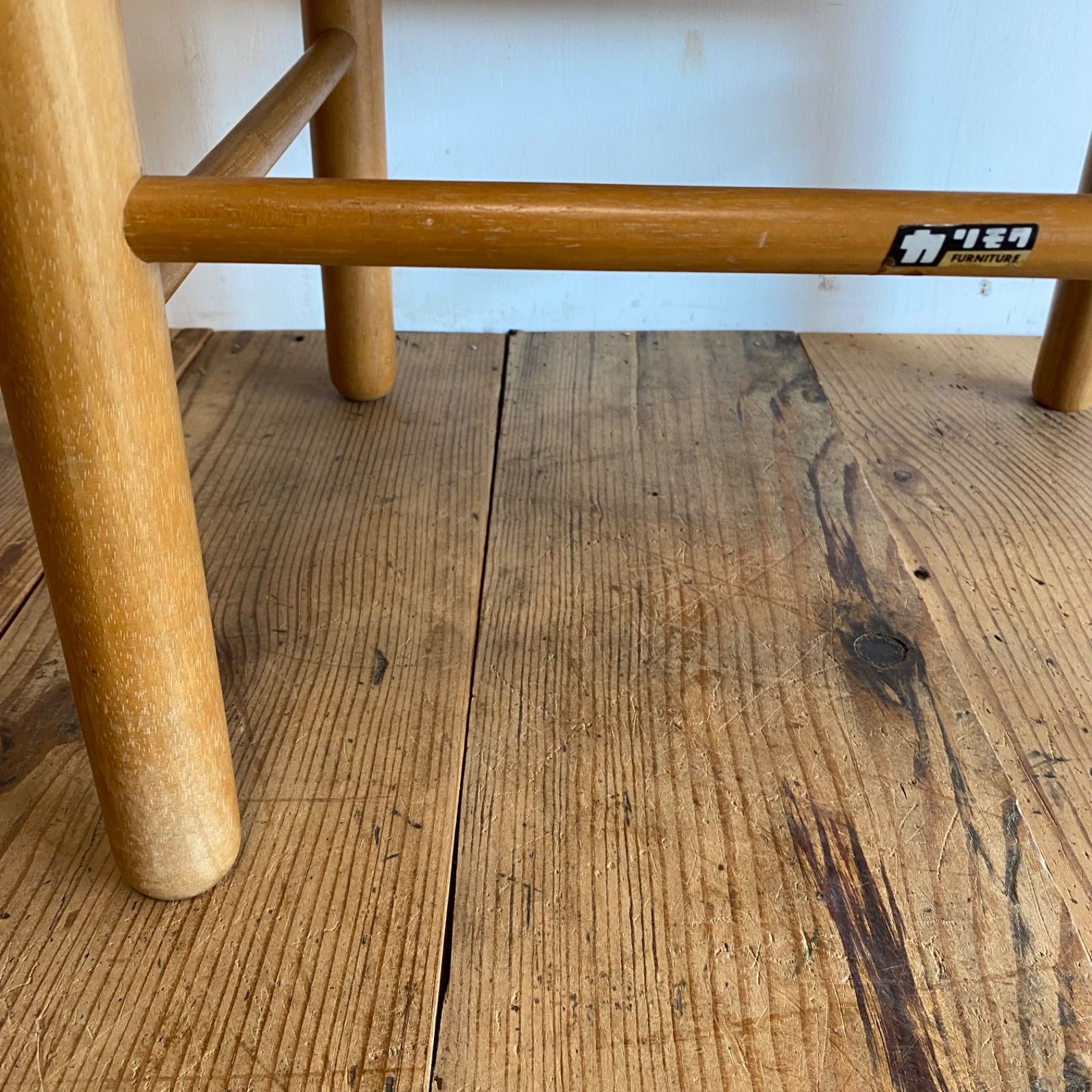 オールド カリモク ダイニングチェア レトロ y153 オールド カリモク ダイニングチェア レトロ y153 - メルカリ