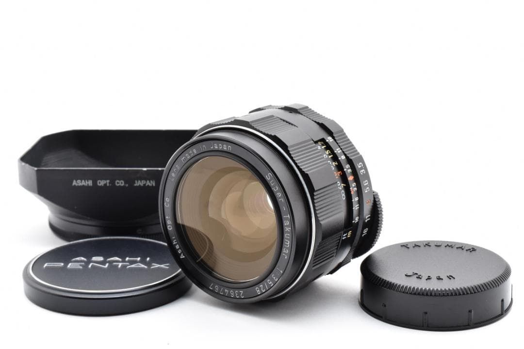 Super Takumar 28mm F3.5 純正フード付 C118 Super Takumar 28mm F3.5 純正フード付 C118 - メルカリ