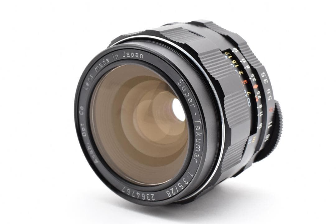 Super Takumar 28mm F3.5 純正フード付 C118 Super Takumar 28mm F3.5 純正フード付 C118 - メルカリ