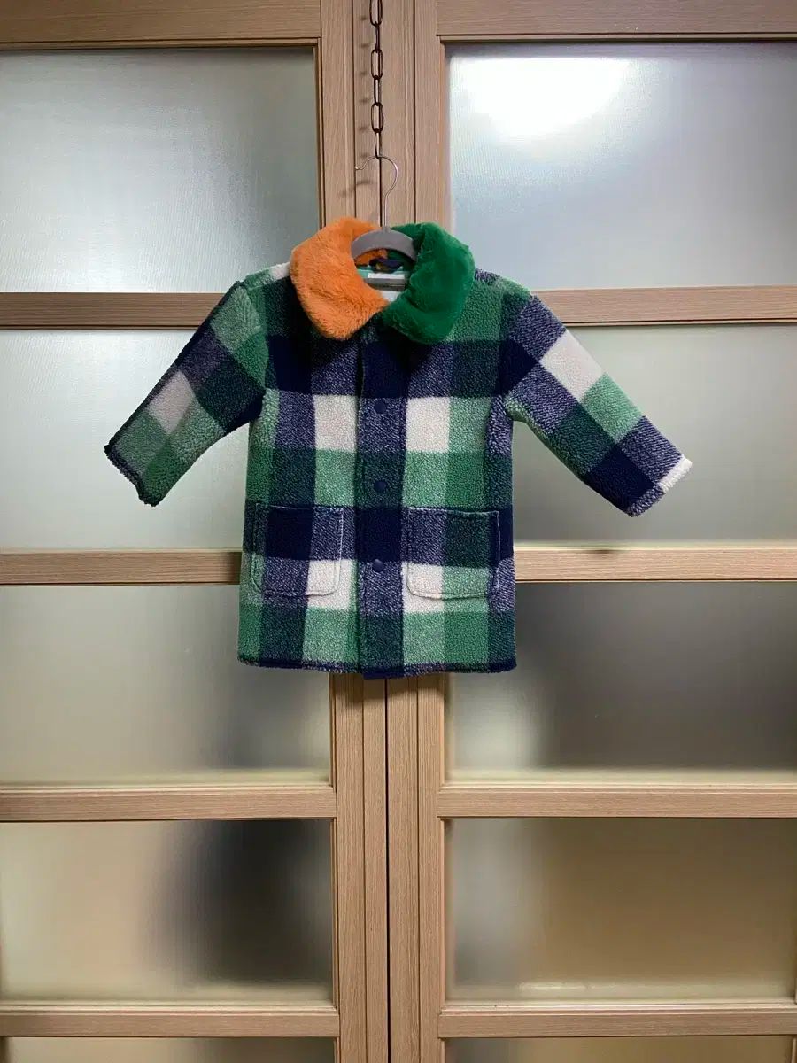 アイラブジェイ キッズ 内ボア CHECK コート (110サイズ)