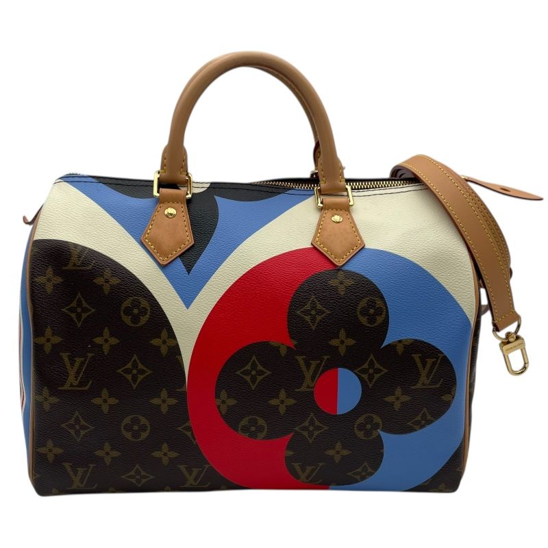 ルイ ヴィトン LOUIS VUITTON スピーディ バンドリエール30 M57451 ブラウン モノグラム ゲームオン レディース ボストンバッグ