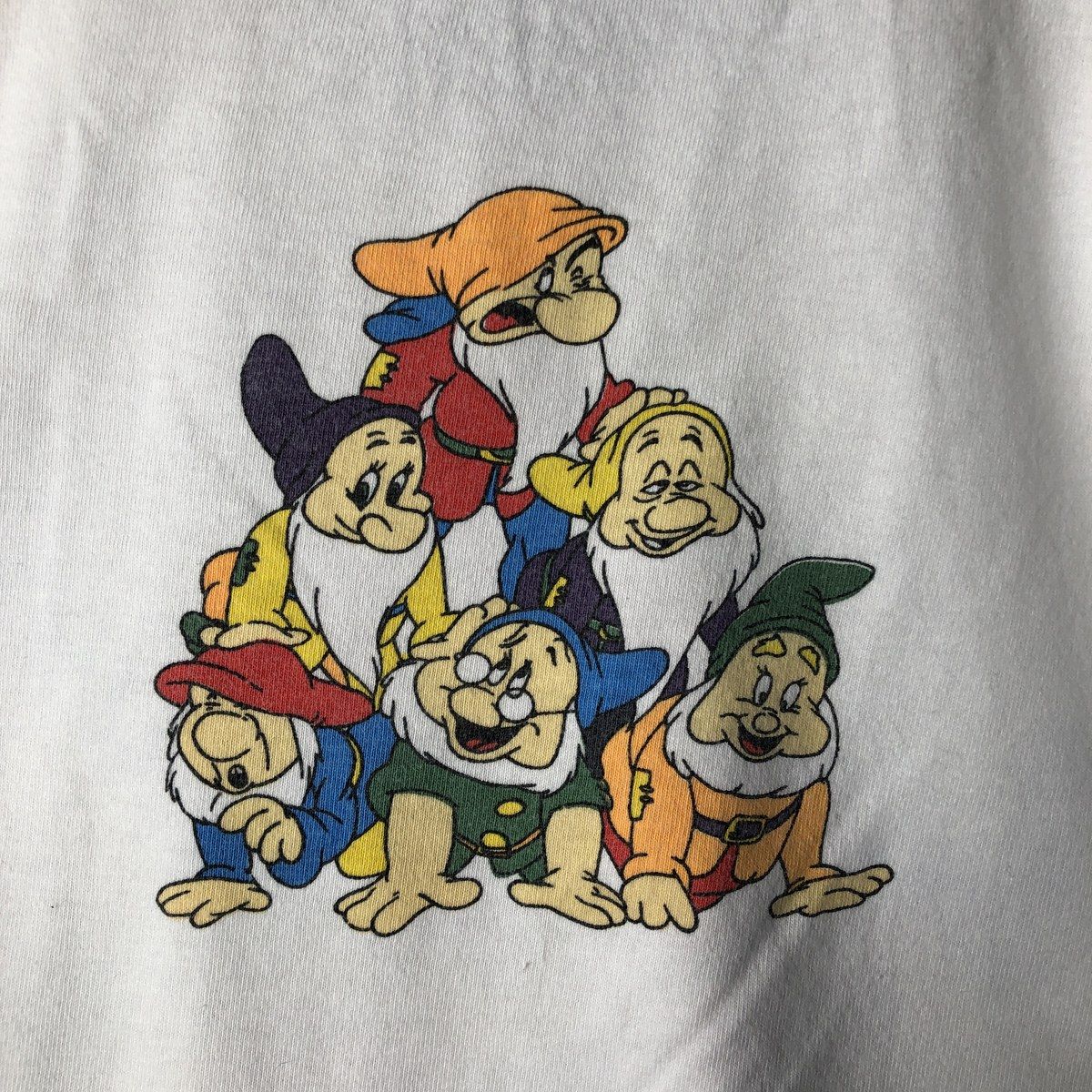  古着 Seven Dwarfs 七人の小人 キャラクタープリントTシャツ レディースS相当 eaa 592081 アンサンブル トップス