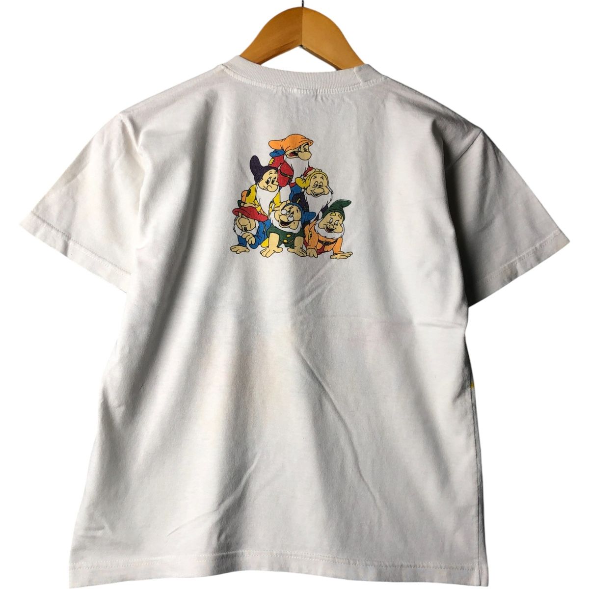 古着 Seven Dwarfs 七人の小人 キャラクタープリントTシャツ レディースS相当 eaa 592081