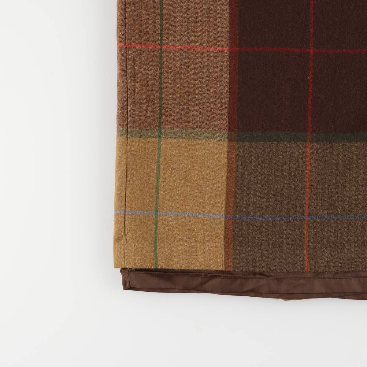 チェック柄 ウール