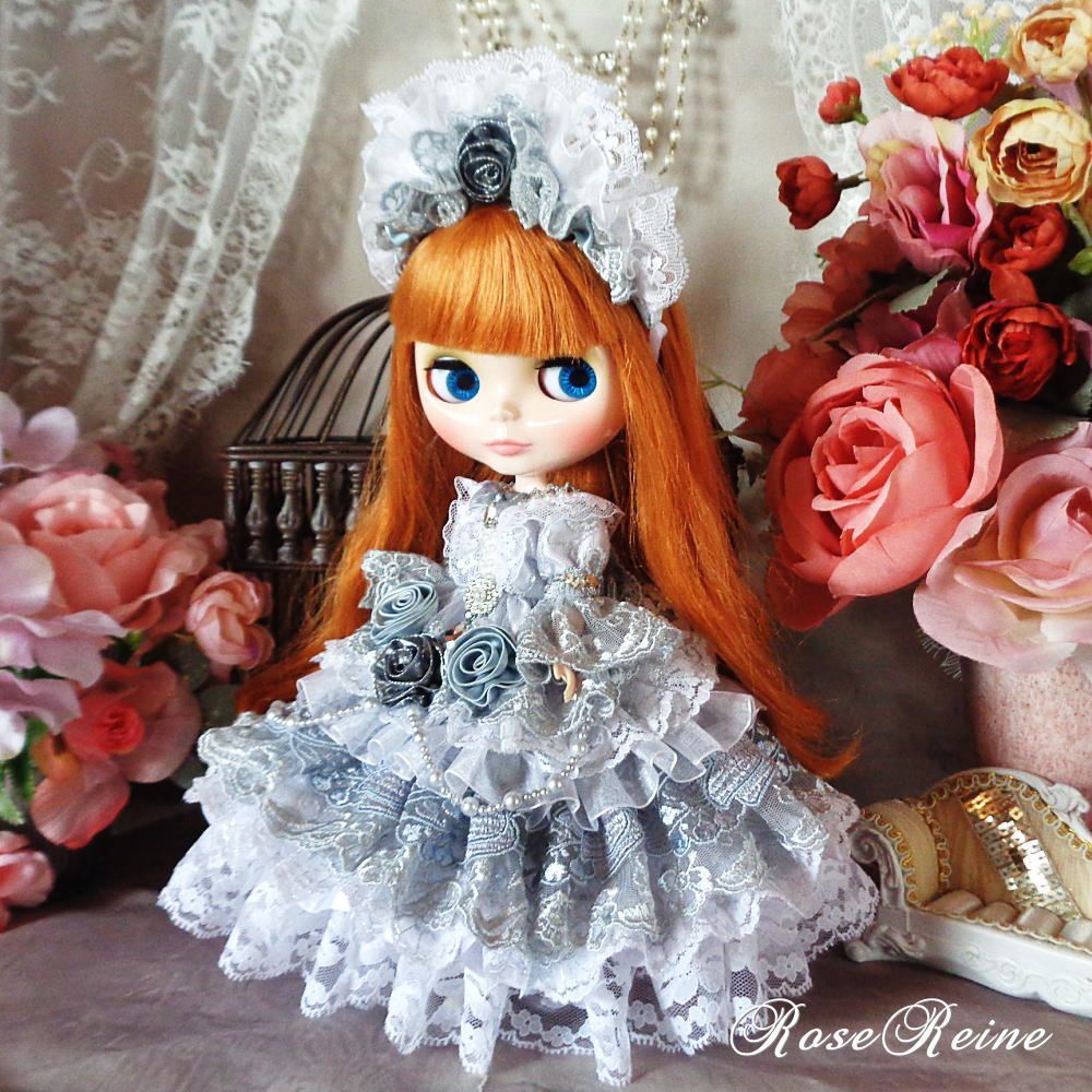 XmasSaleロリータロマンス 煌めく魅惑のフリルドールドレス豪華5点セット XmasSale】ロリータロマンス 霧に覆われた妖精 煌めく魅惑のプリンセス