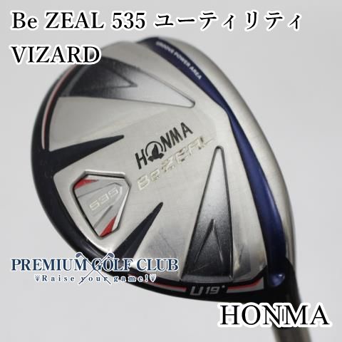 【中古】[B-ランク] ホンマ ビジール Be ZEAL 535 ユーティリティ　VIZARD(R) U19　[4364]