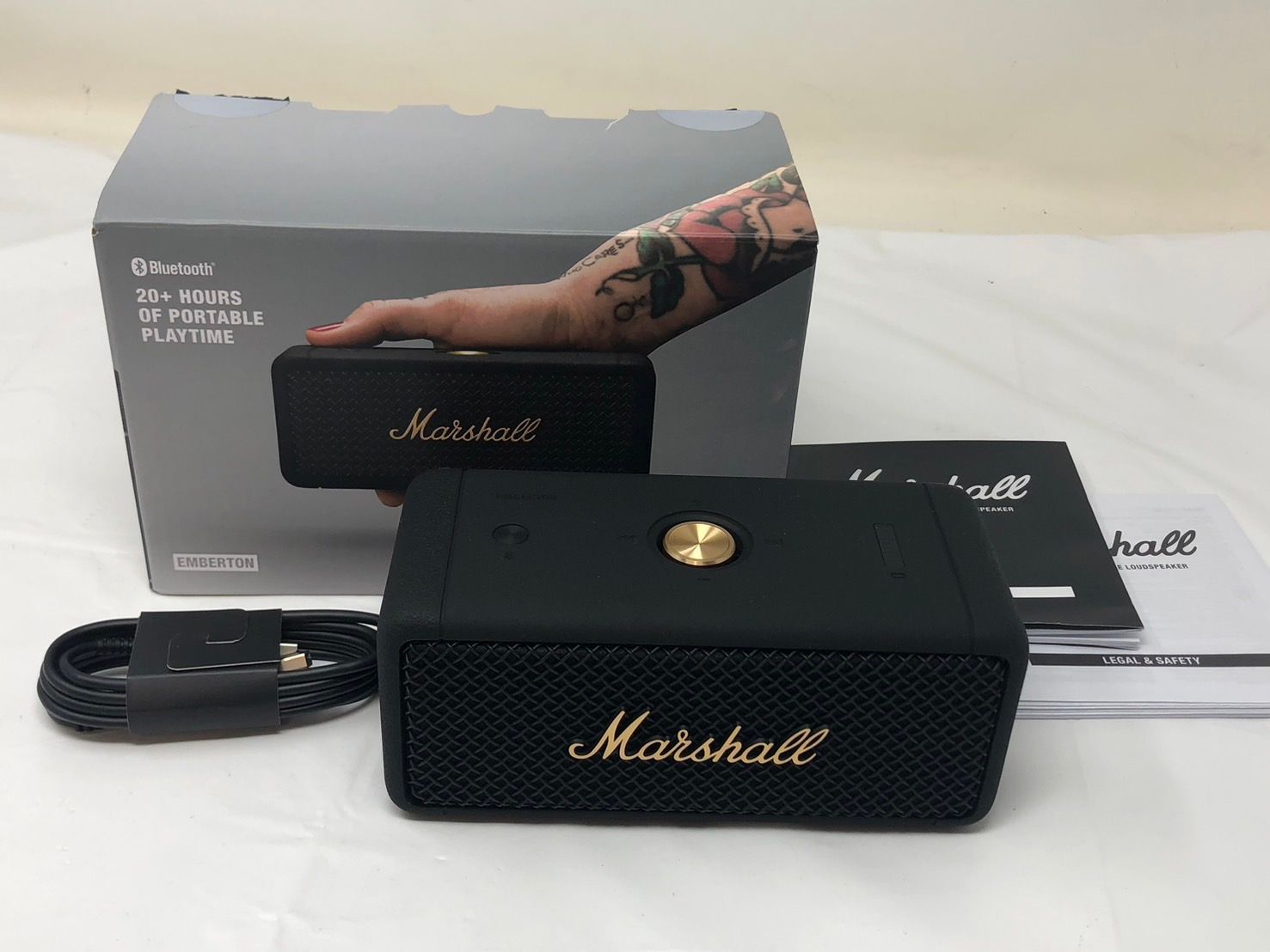Marshall マーシャル Bluetoothスピーカー ブルートゥーススピーカー EMBERTON 19162