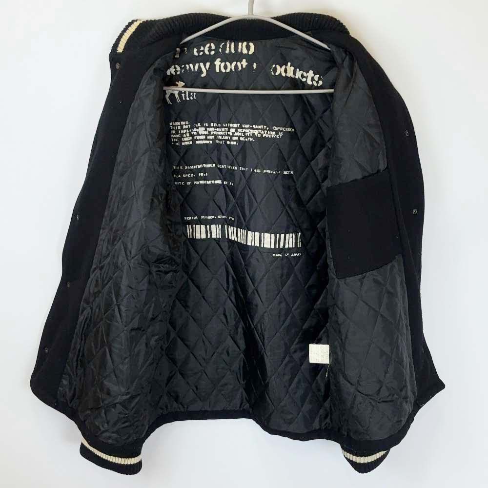 ILA VEE DUB アイラ スタジアムジャンパー スタジャン M ブラック