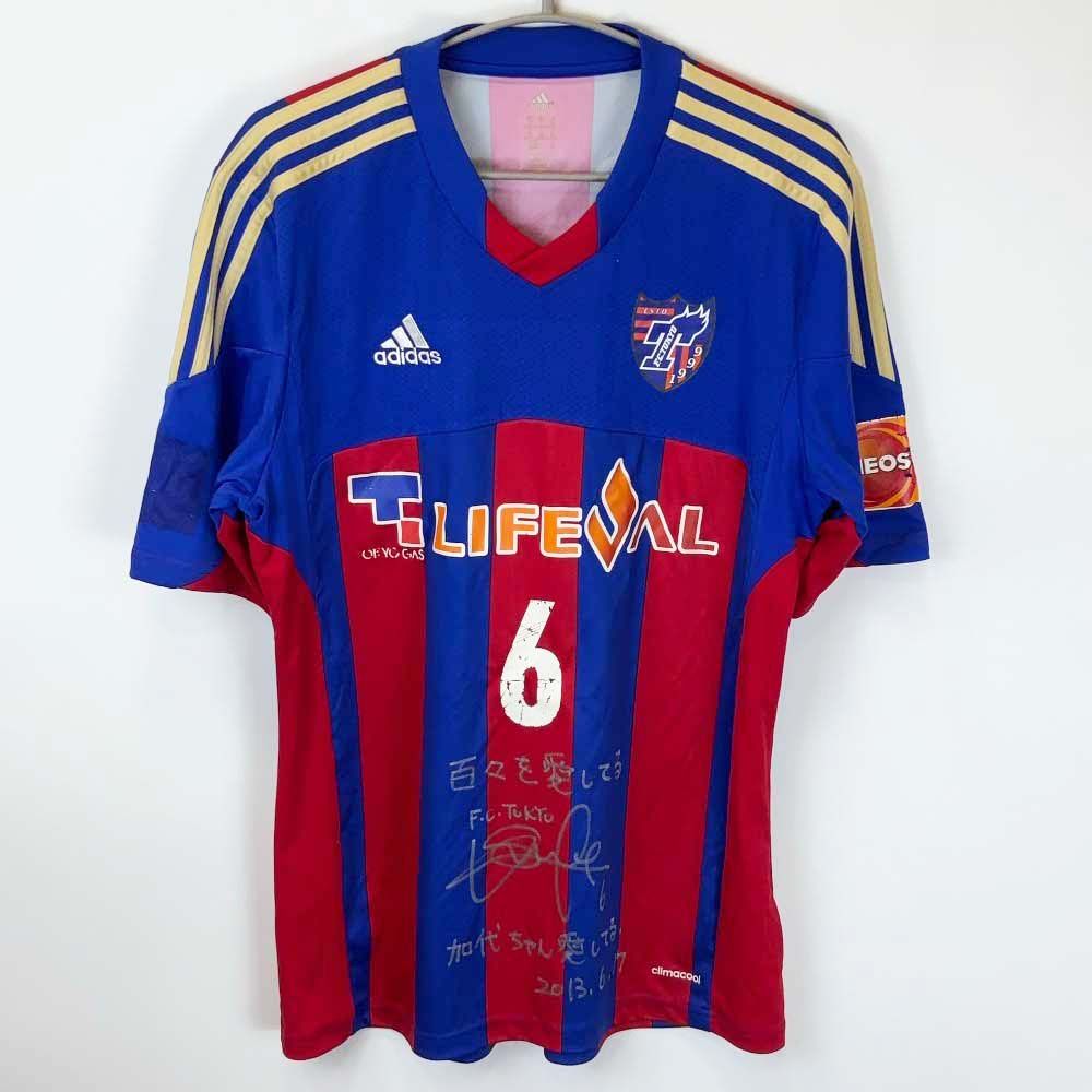 FC東京　直筆サイン入りユニホーム　adidas アディダス　お値下げ可能！ メルカリ