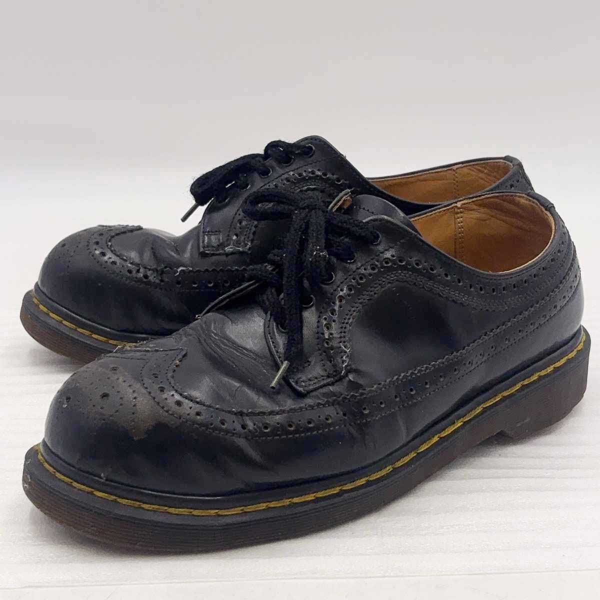 DR. MARTENS ドクターマーチン ウイングチップ 3989 イエローステッチ