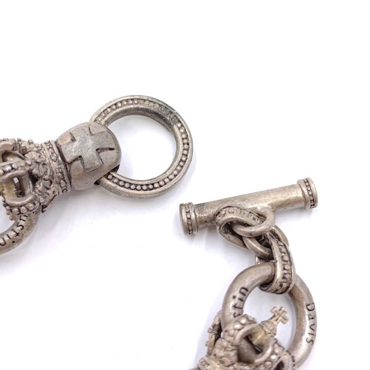 JUSTIN DAVIS ジャスティン デイビス CROWN ORB BRACELET クラウン ブレスレット SV925 シルバーアクセサリー JUSTIN DAVIS ジャスティン デイビス CROWN ORB BRACELET クラウン