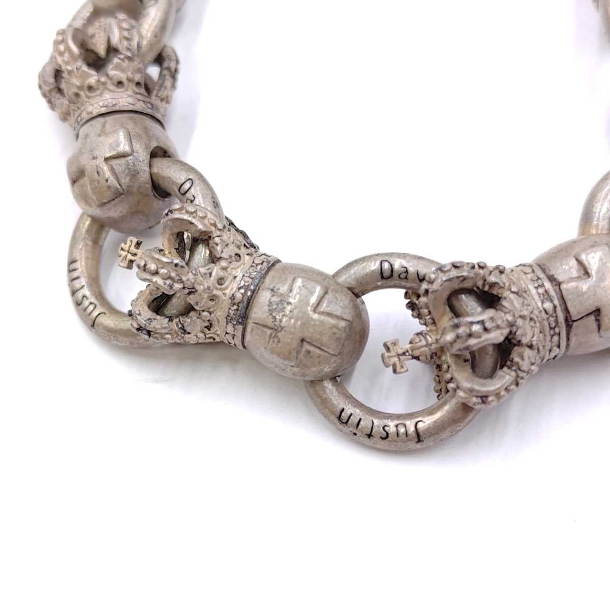 JUSTIN DAVIS ジャスティン デイビス CROWN ORB BRACELET クラウン 