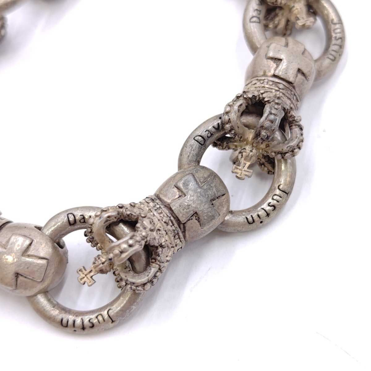 JUSTIN DAVIS ジャスティン デイビス CROWN ORB BRACELET クラウン
