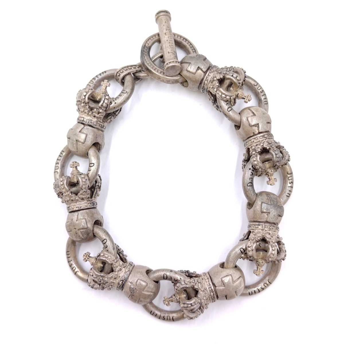 JUSTIN DAVIS ジャスティン デイビス CROWN ORB BRACELET クラウン