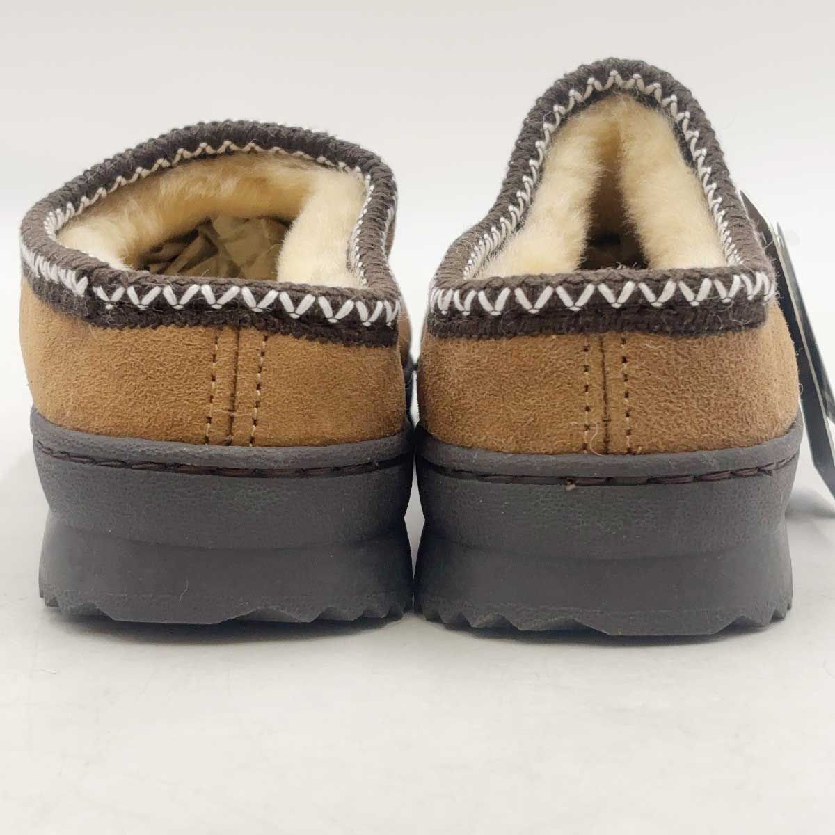 【未使用】EMU Australia エミュ Platinum Outback Scuff ムートン クロッグ サンダル W9/26cm Chestnut WP11874 レディース 未使用】EMU Australia エミュ Platinum Outback Scuff ムートン