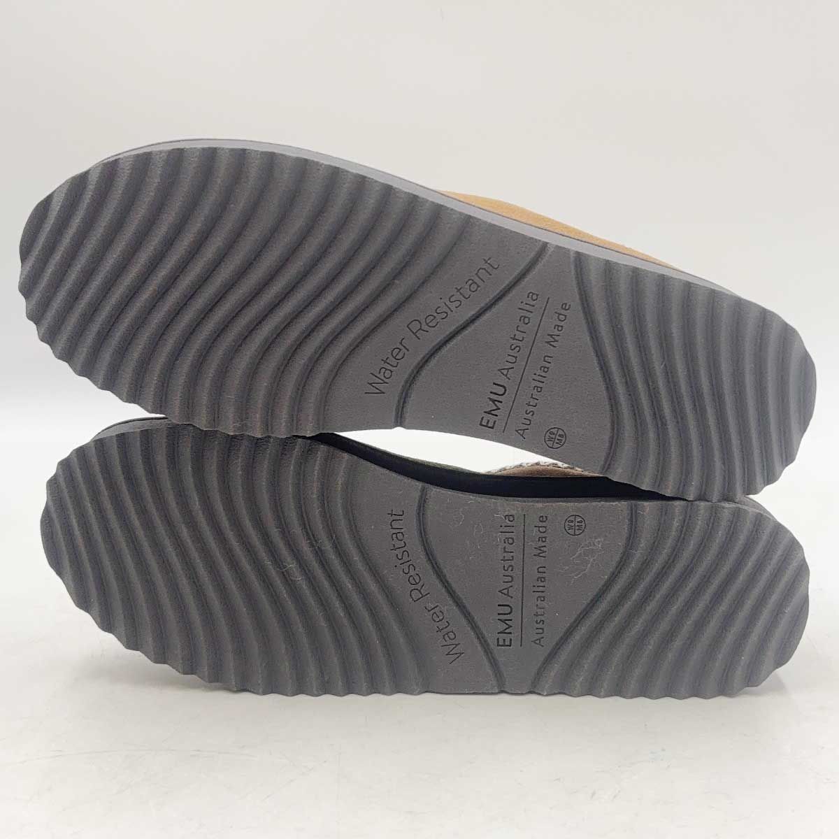 未使用】EMU Australia エミュ Platinum Outback Scuff ムートン