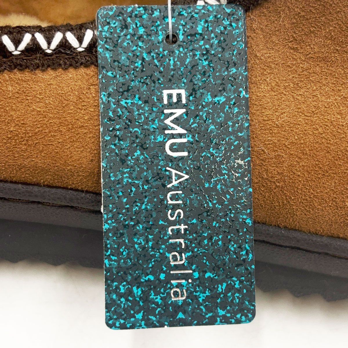 未使用】EMU Australia エミュ Platinum Outback Scuff ムートン