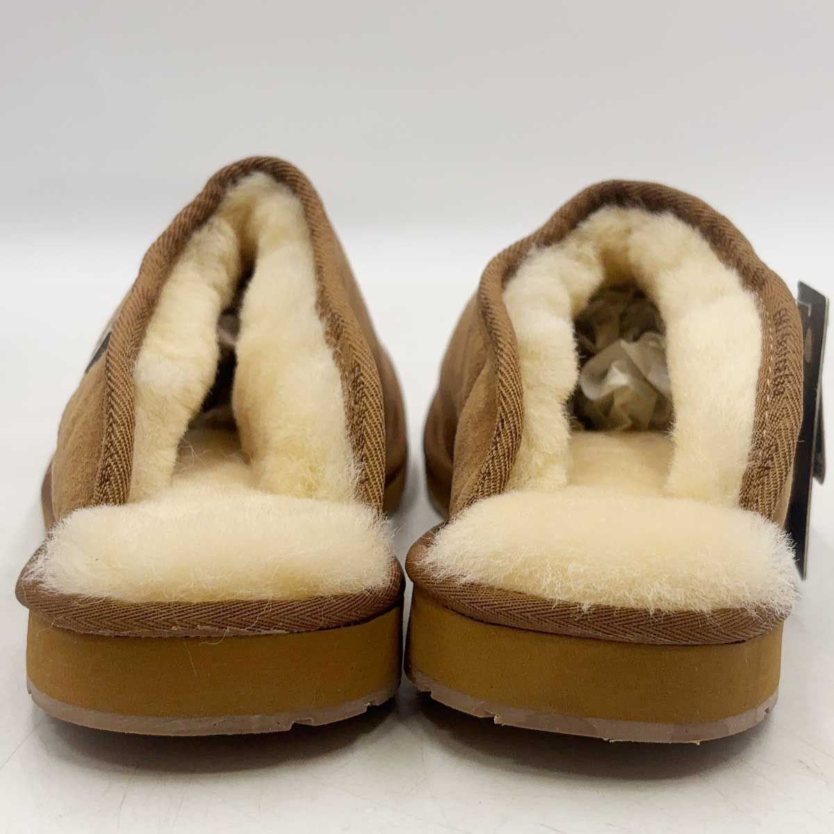 【未使用】EMU Australia エミュ Platinum Esperence ムートンスリッパ 10/28cm Chestnut MP10528 メンズ 未使用】EMU Australia エミュ Platinum Esperence ムートンスリッパ