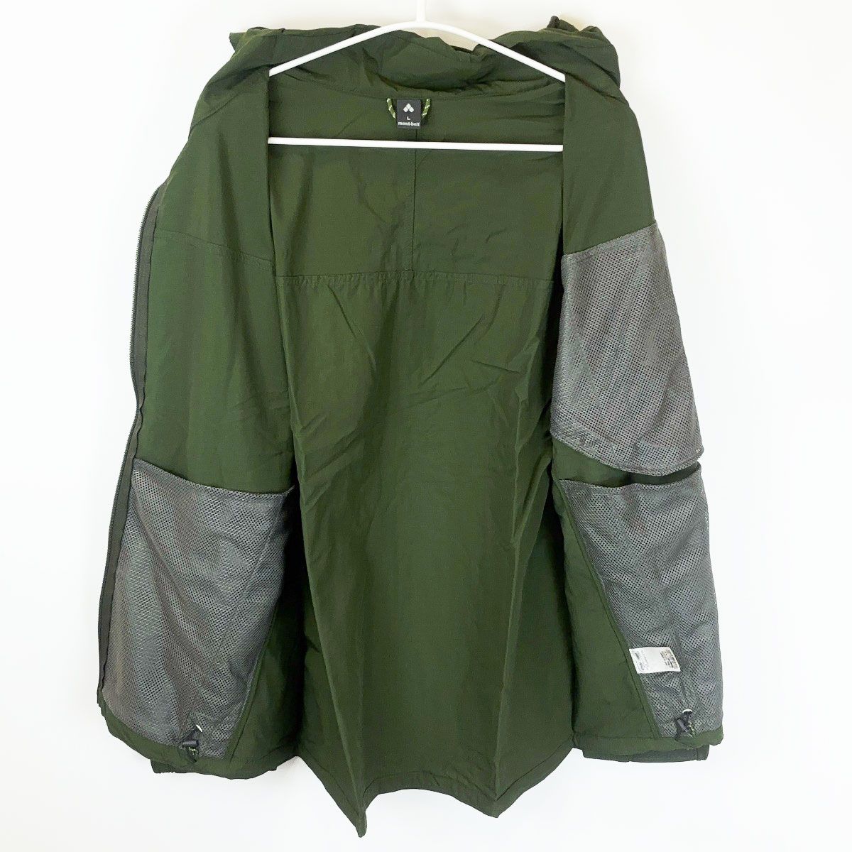 モンベル O.D.パーカ ウインドブレーカー L ダークグリーン 1103320 メンズ mont-bell LLC-HASEGAWATOSO_COM