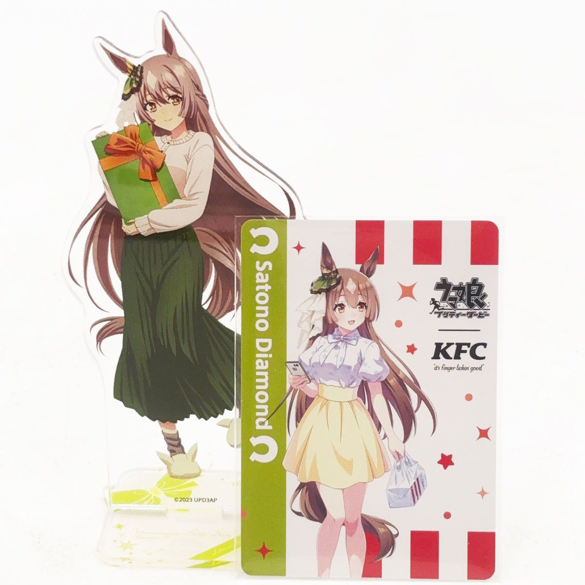 ウマ娘 ケンタッキー アクリルスタンド サトノダイヤモンド サトノダイヤモンド アクリルフィギュアスタンド Christmas gift ver