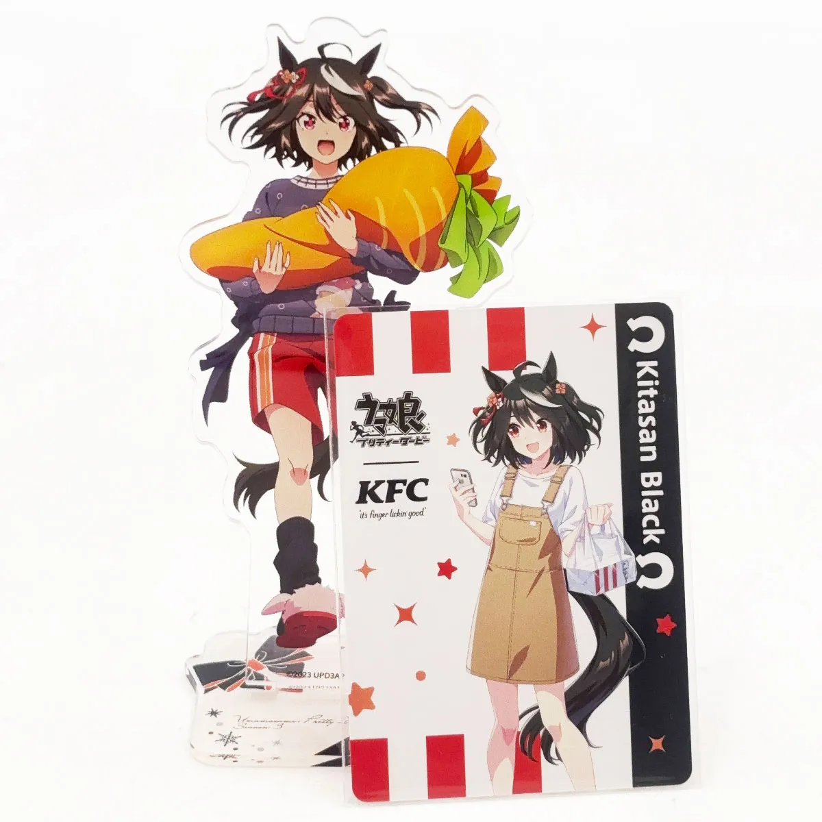 ウマ娘 ケンタッキーコラボ アクリルスタンドセット KFCとウマ娘がコラボした「ウマ娘と今日、ケンタッキーにしない