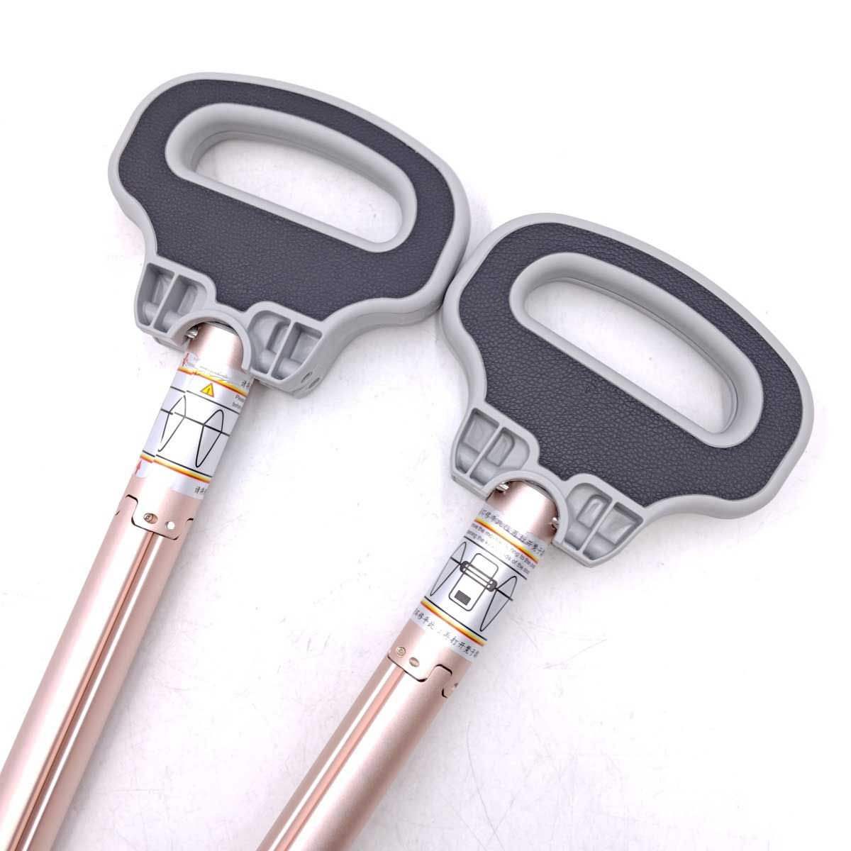 2点セット 歩行杖 ステッキチェア 折りたたみ杖 登山杖 アルミ製 椅子 アウトドア ストック 座れる