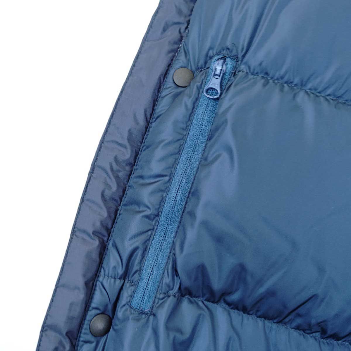 未使用】ナンガ Blue Snow White 別注 オリジナル ダウン ジャケット L