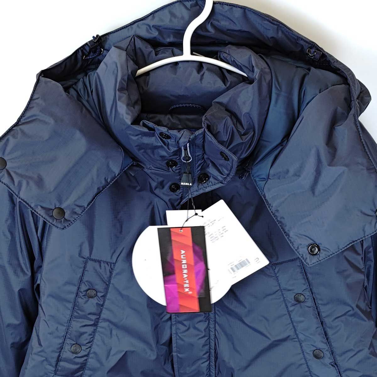 【未使用】ナンガ Blue  White 別注 オリジナル ダウン ジャケット L ネイビー E1AB07G5 メンズ NANGA 未使用】ナンガ Blue Snow White 別注 オリジナル ダウン ジャケット L