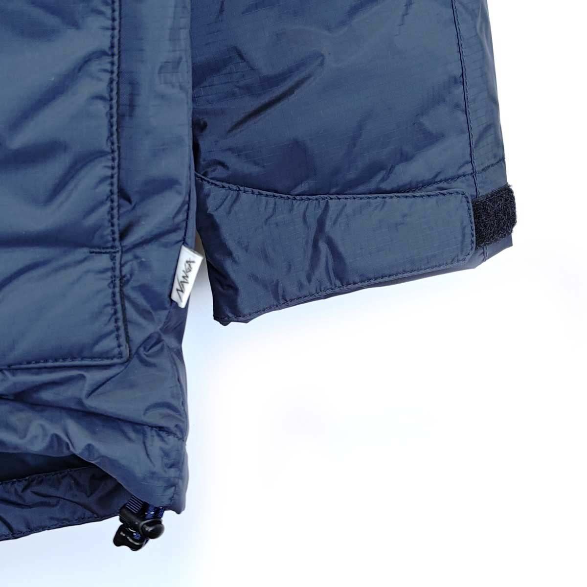 未使用】ナンガ Blue Snow White 別注 オリジナル ダウン ジャケット L