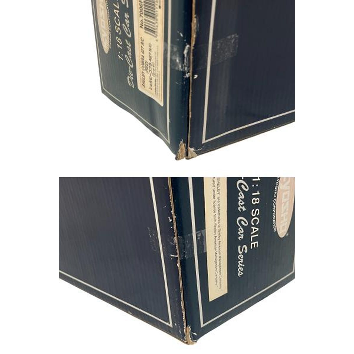 KYOSHO Die Cast Car Series NO 7006 RW SHELBY COBRA ダイキャスト カー シリーズ シェルビーコブラ 427 S C レッド 京商 1 18