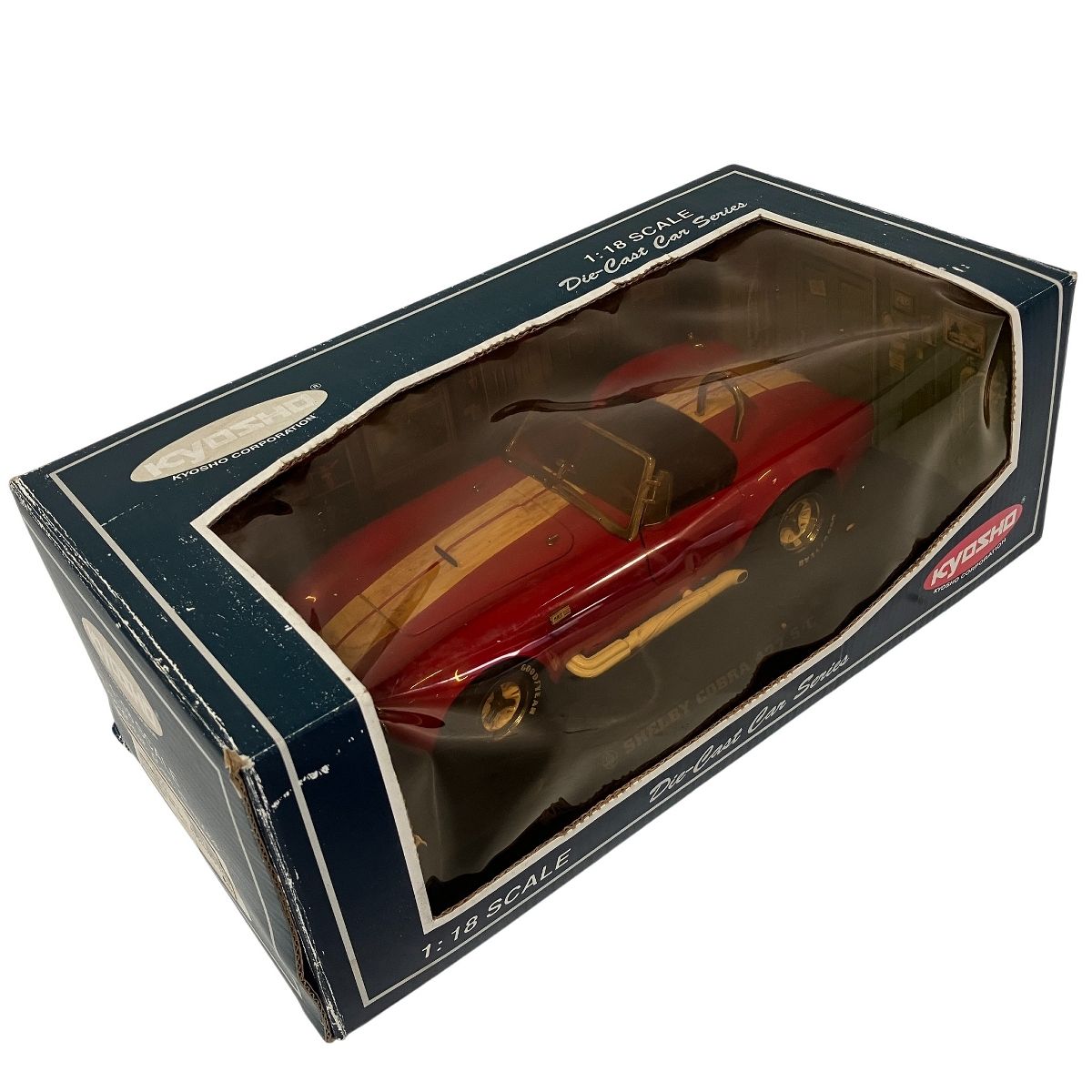 KYOSHO Die-Cast Car Series NO.7006RW SHELBY COBRA ダイキャスト カー シリーズ シェルビーコブラ 427 S C レッド 京商 1 18 F10571040