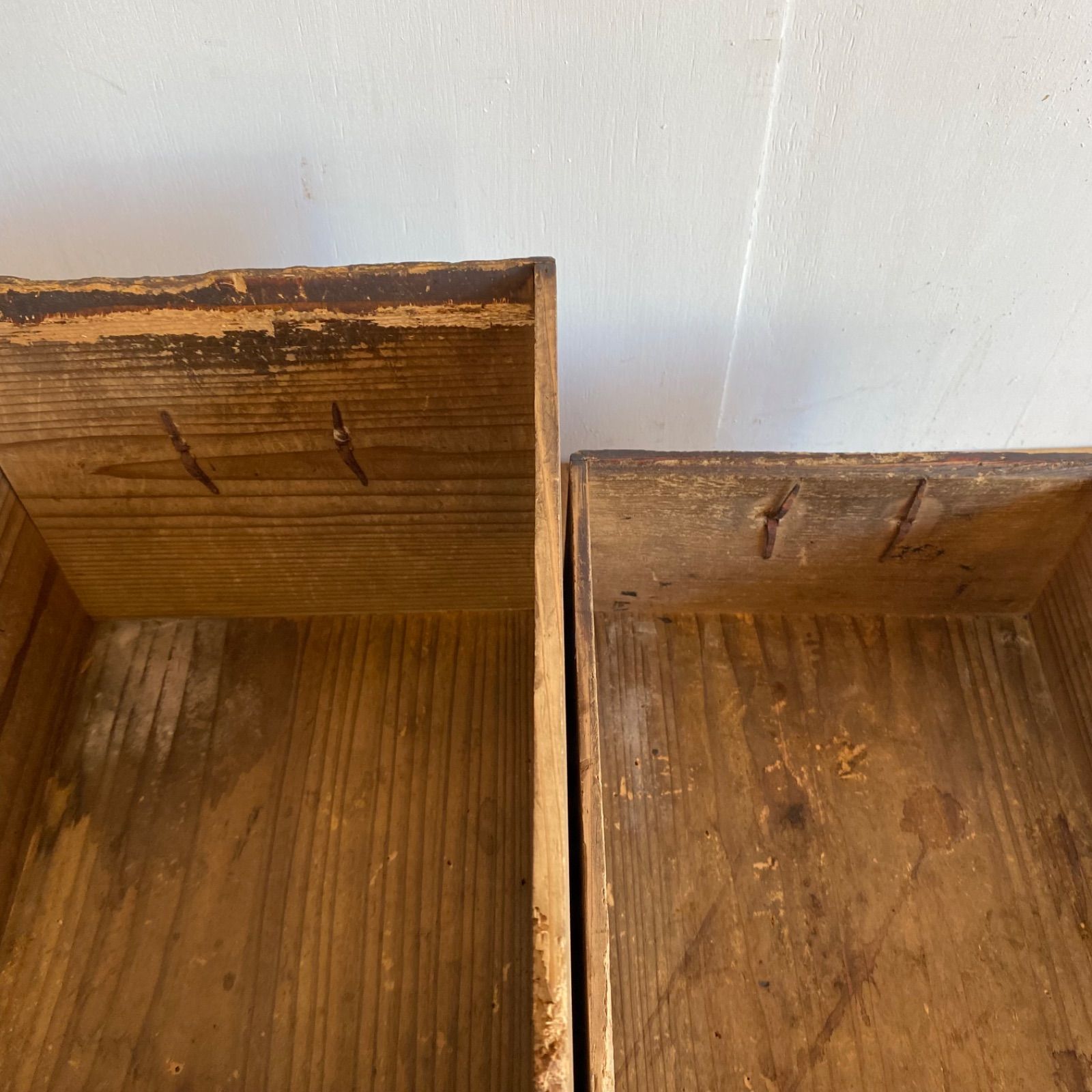 8点セット アンティーク 古道具 民藝 引き出し 木箱 y133 - メルカリ