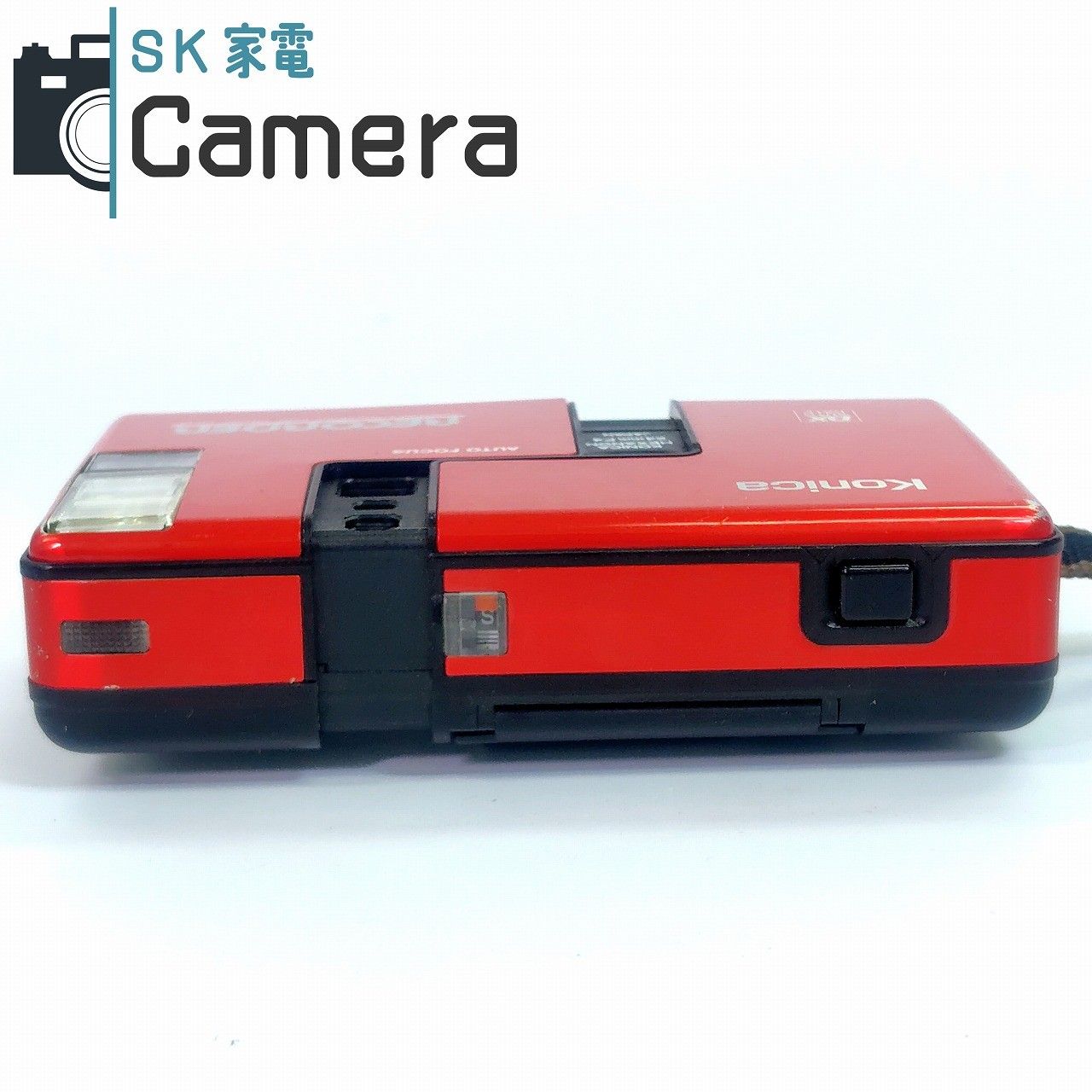 KONICA HEXANON 24ｍｍ F 4 コニカ コンパクトフィルムカメラ フィルムにて 済 レコーダー 赤