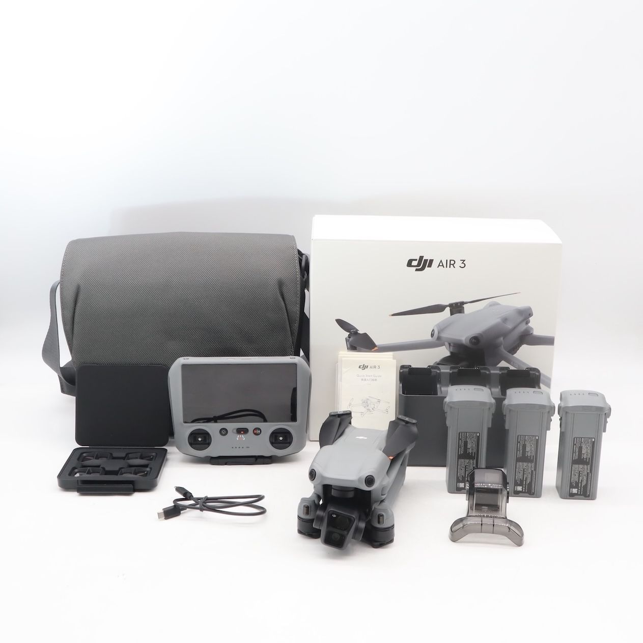 美品】DJI AIR 3 FLY MORE COMBO ドローン NDフィルター - メルカリ