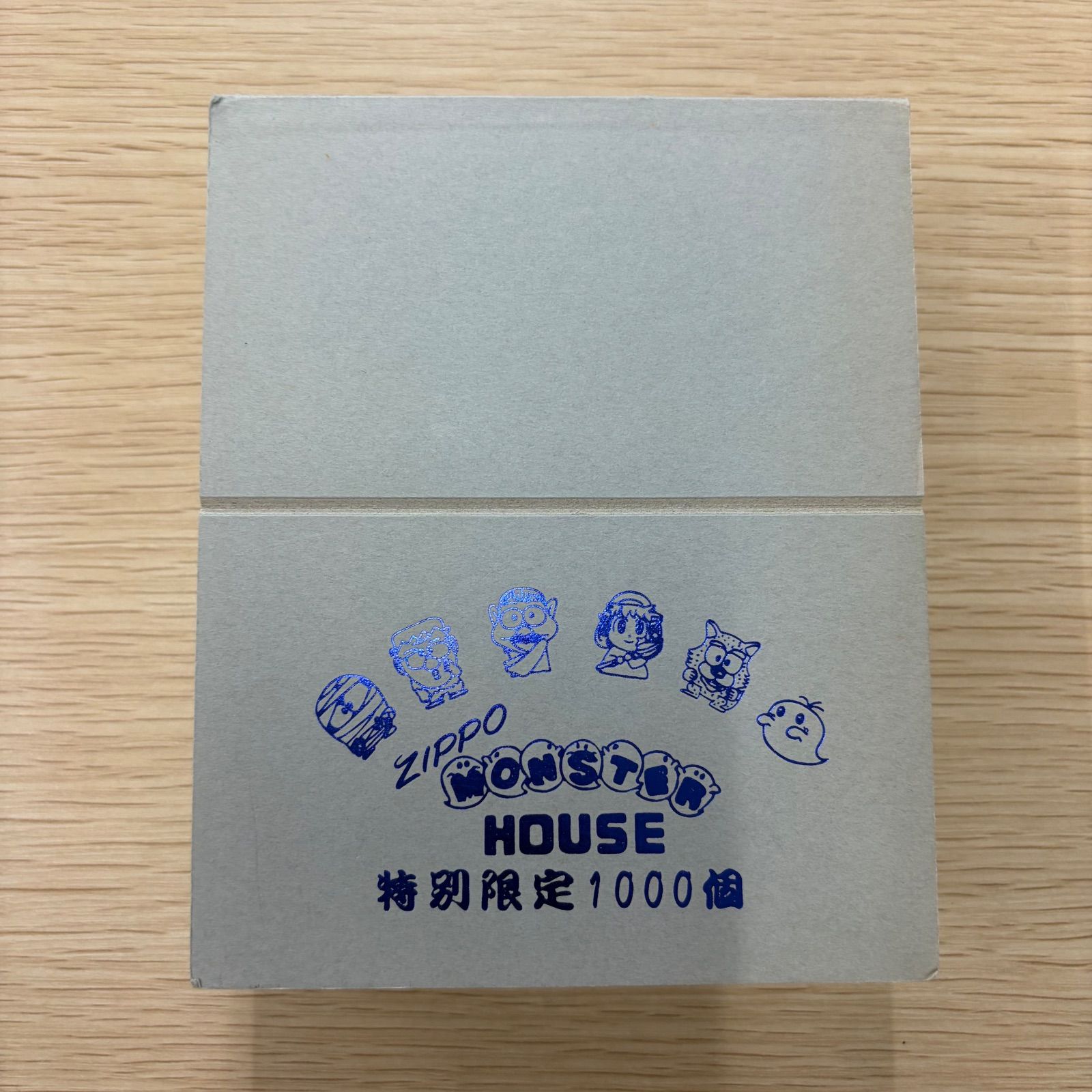 未使用 Zippo MONSTER HOUSE 特別限定1000個 モンスターハウス 銀