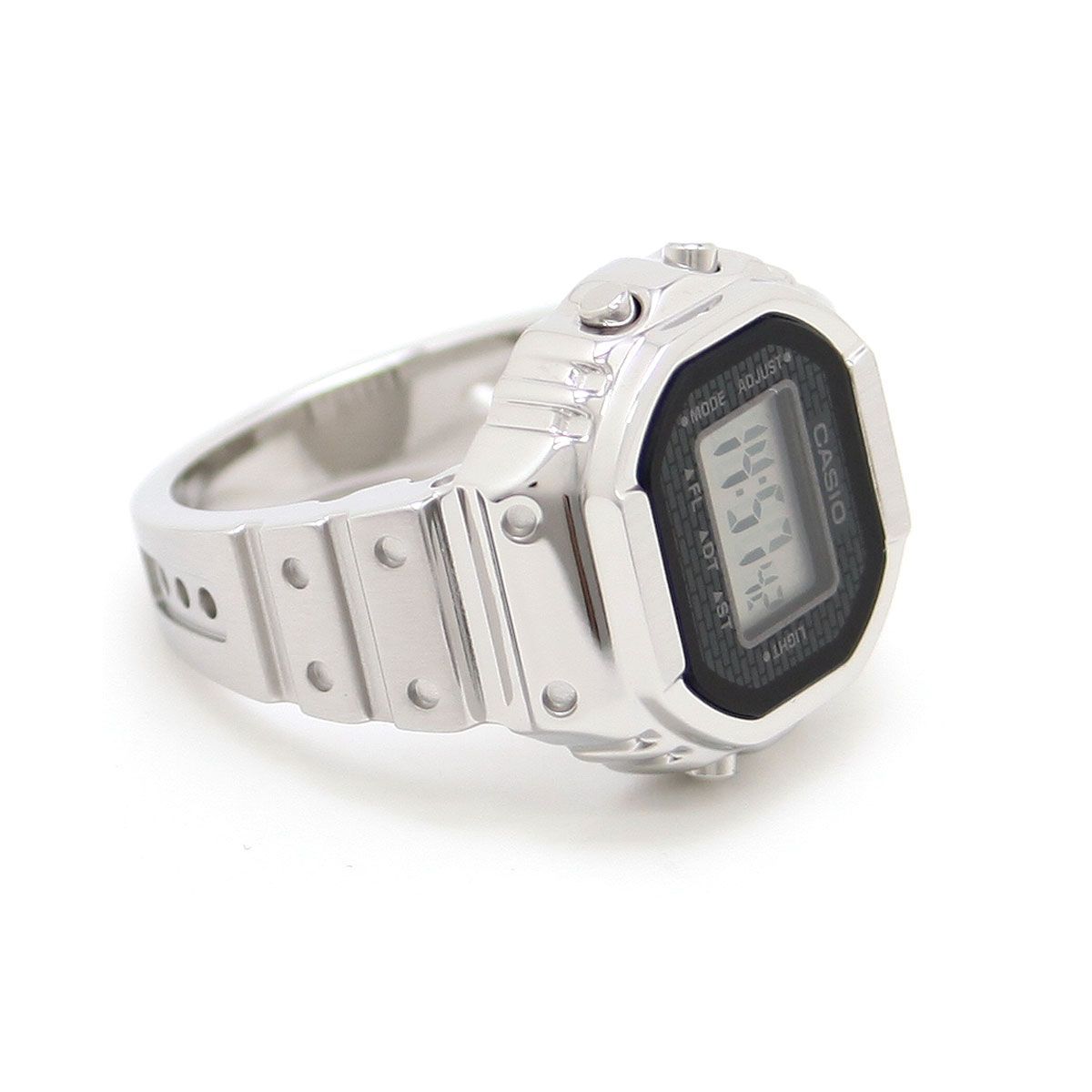 中古 美品 】カシオ CASIO カシオリングウォッチ フルメタル 50周年