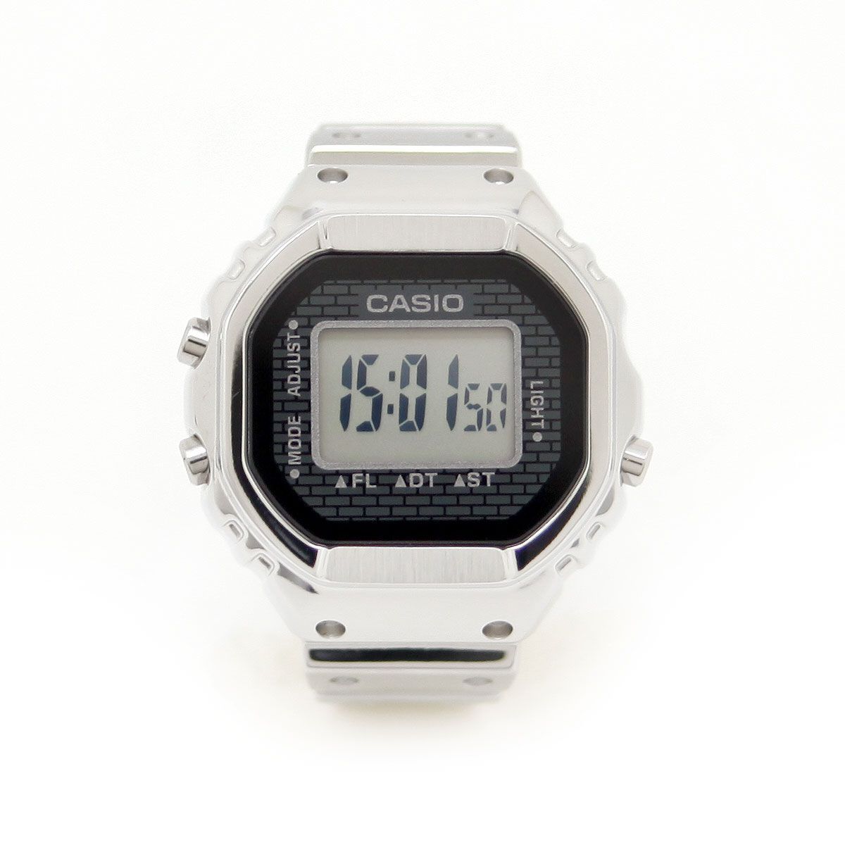 中古 美品 】カシオ CASIO カシオリングウォッチ フルメタル 50周年