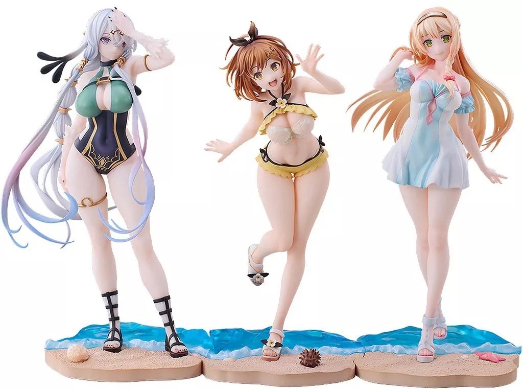 新品】フィギュア ライザ＆クラウディア＆リラ 水着Ver. セット